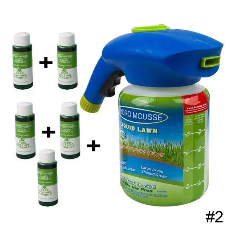 Lawn Care Spray Seeder Kit for Grass Repair