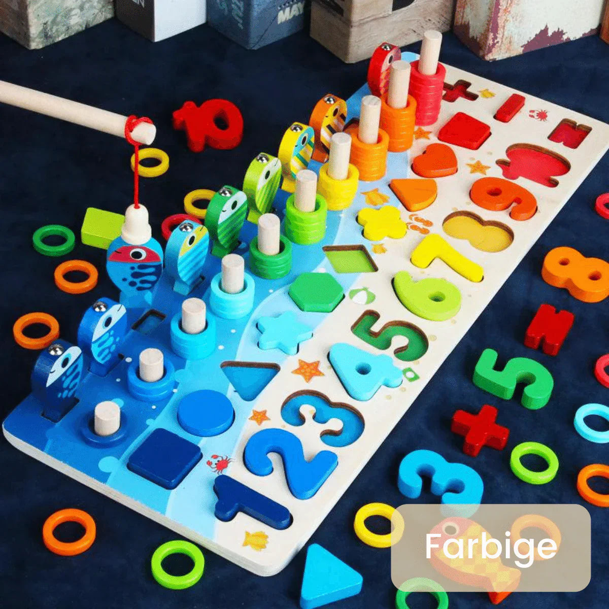 Montessori Wooden Learning Board