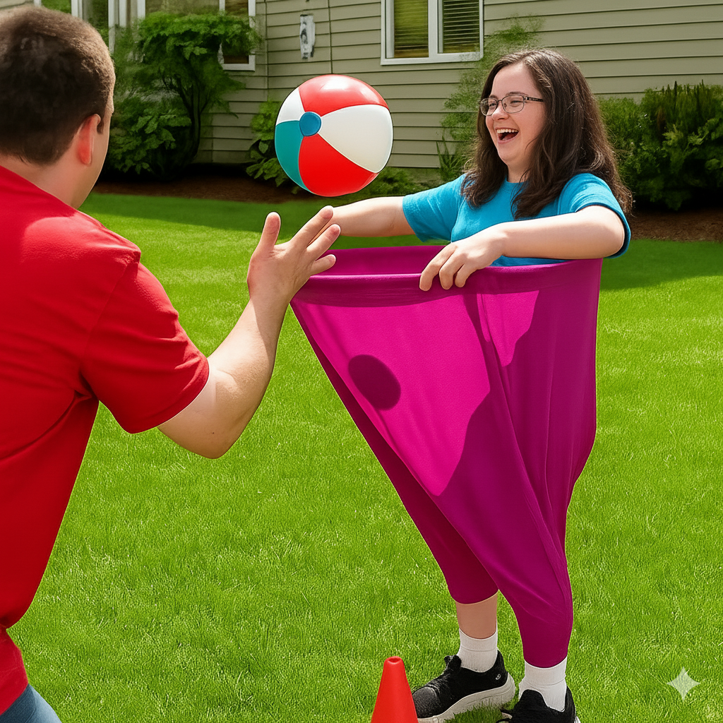 Fun Family Game Trousers with Ball Pit - Halri