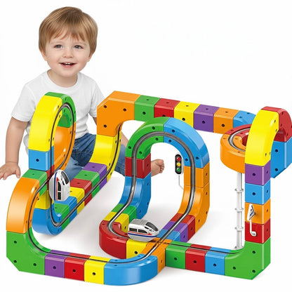 Fun Kids Magnetic Railway Set - Halri