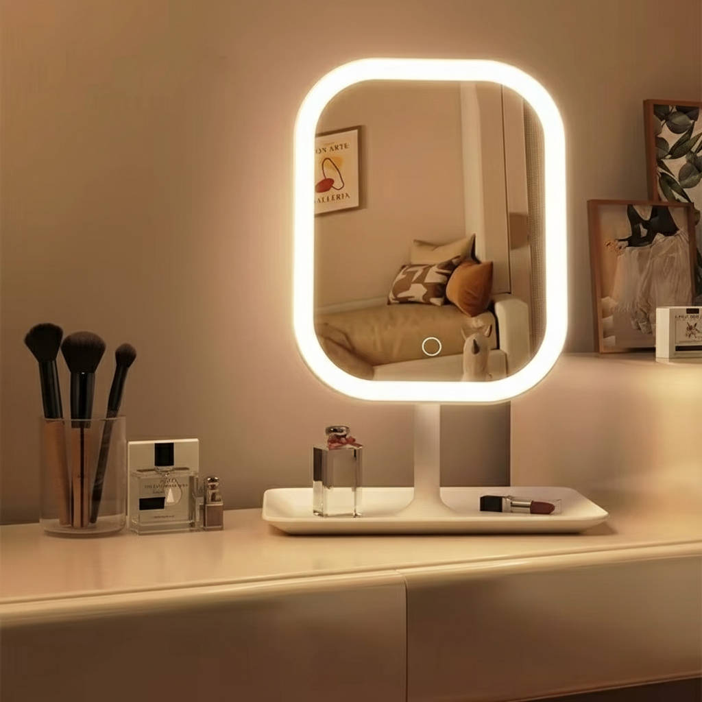 Portable LED Lighted Makeup Mirror - Halri