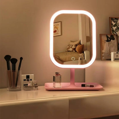 Portable LED Lighted Makeup Mirror
