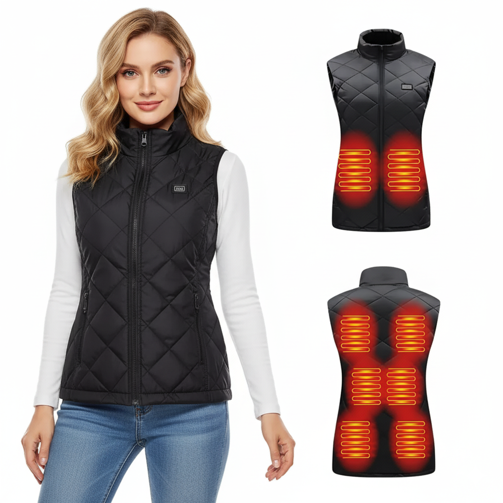 Warm Women's Rechargeable Heating Vest - Halri