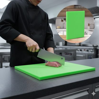 Durable Heavy Duty Plastic Cutting Board