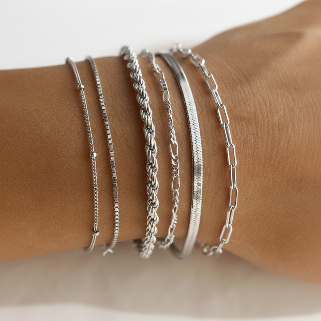 Timeless 6pc Simple Bangle Set