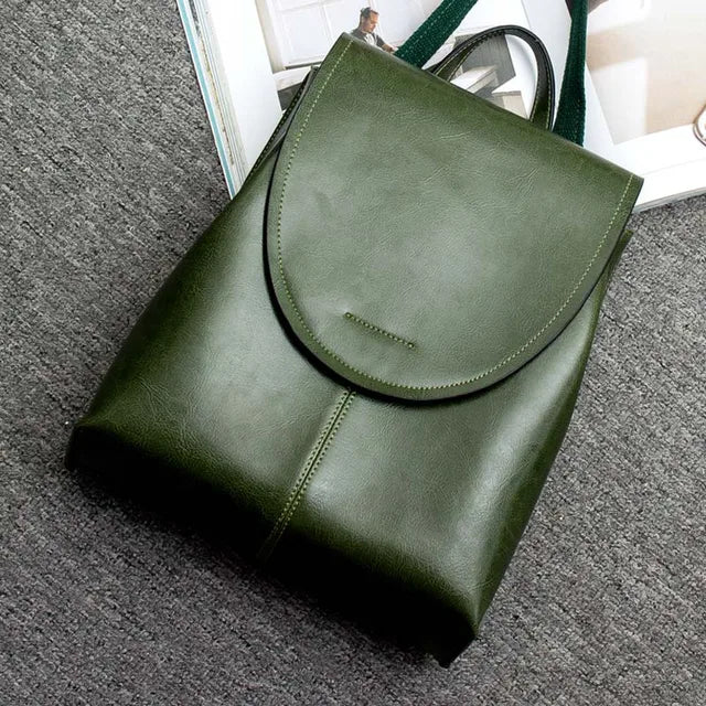 Fashionable Leather Backpack for Women