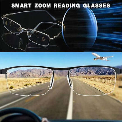 Anti Glare Progressive Eyeglasses with Comfort Fit