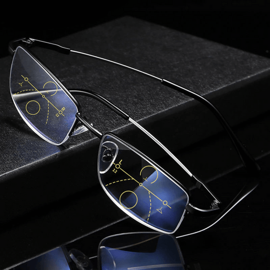 Smart Progressive Reading Glasses European Style - Halri