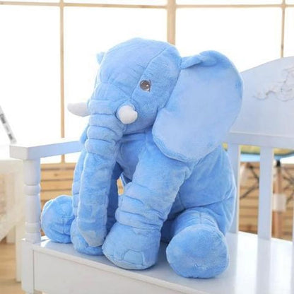 Big Soft Cuddly Elephant Pillow For Kids