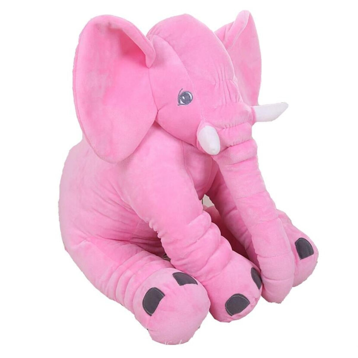 Big Soft Cuddly Elephant Pillow For Kids