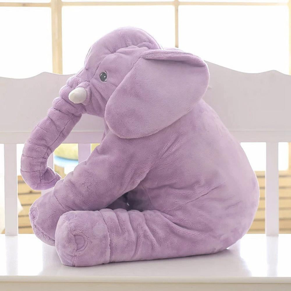Big Soft Cuddly Elephant Pillow For Kids