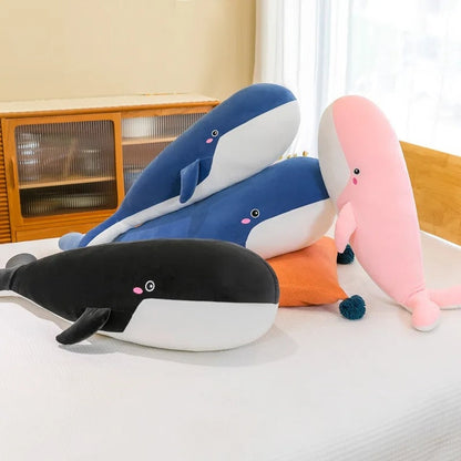 Large Cuddly Whale Stuffed Animal Toy for Kids - Halri