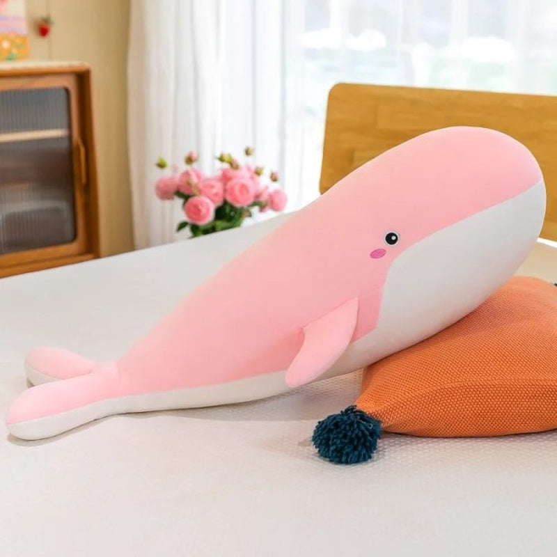 Large Cuddly Whale Stuffed Animal Toy for Kids