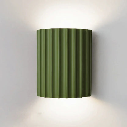 Contemporary LED Wall Light Elegant Resin Decoration