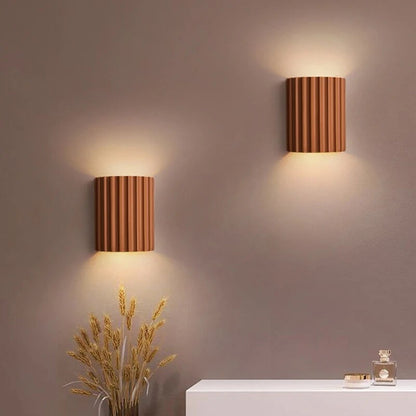 Contemporary LED Wall Light Elegant Resin Decoration - Halri