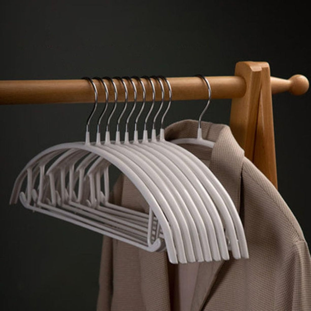 Slim Velvet Hangers | 10 Piece Closet Organizer Set