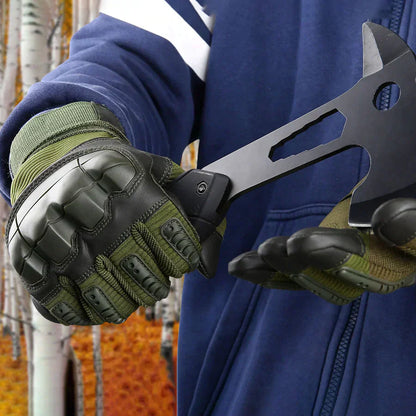 Durable Work Gloves - Reinforced Cut Proof Heavy Duty Gloves - Halri