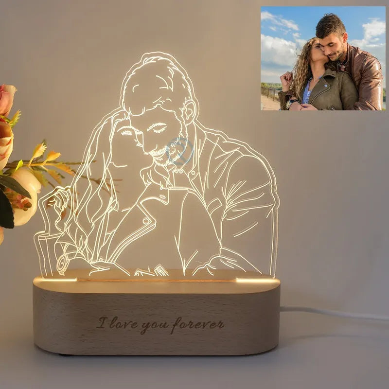 Customizable LED Light for Mom Dad Gifts - Halri