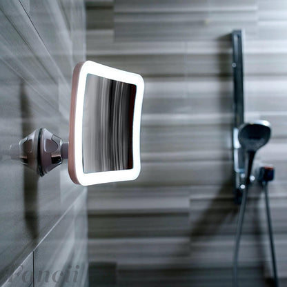 Bright Travel LED Makeup Mirror with Suction Cup - Halri