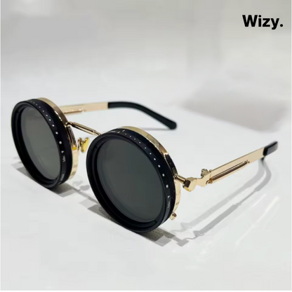 Trendy Black Lens Sunglasses UV Protection