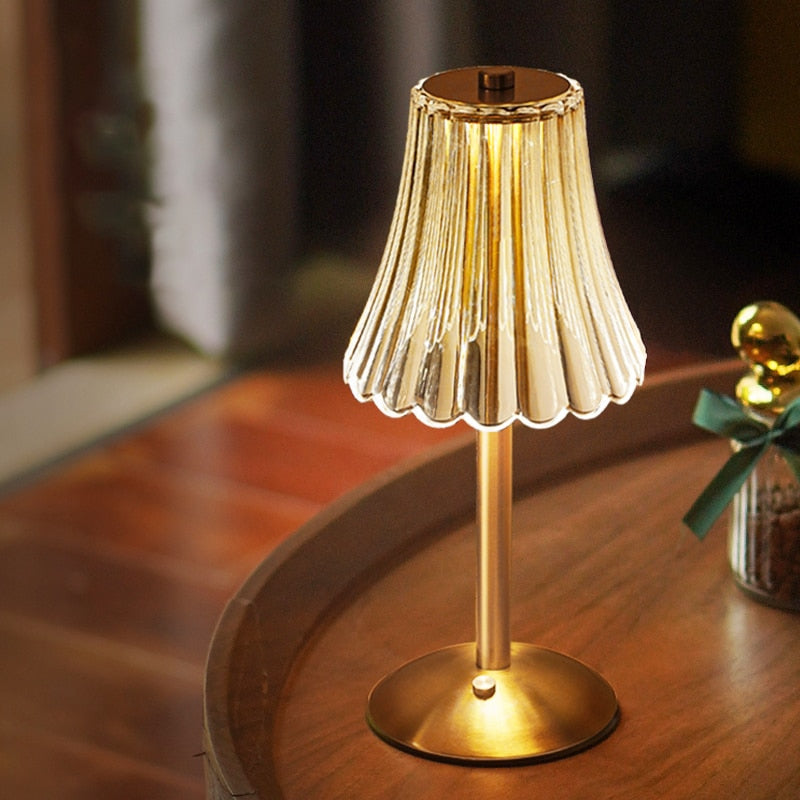Luxury Glass Desk Lamp - Halri