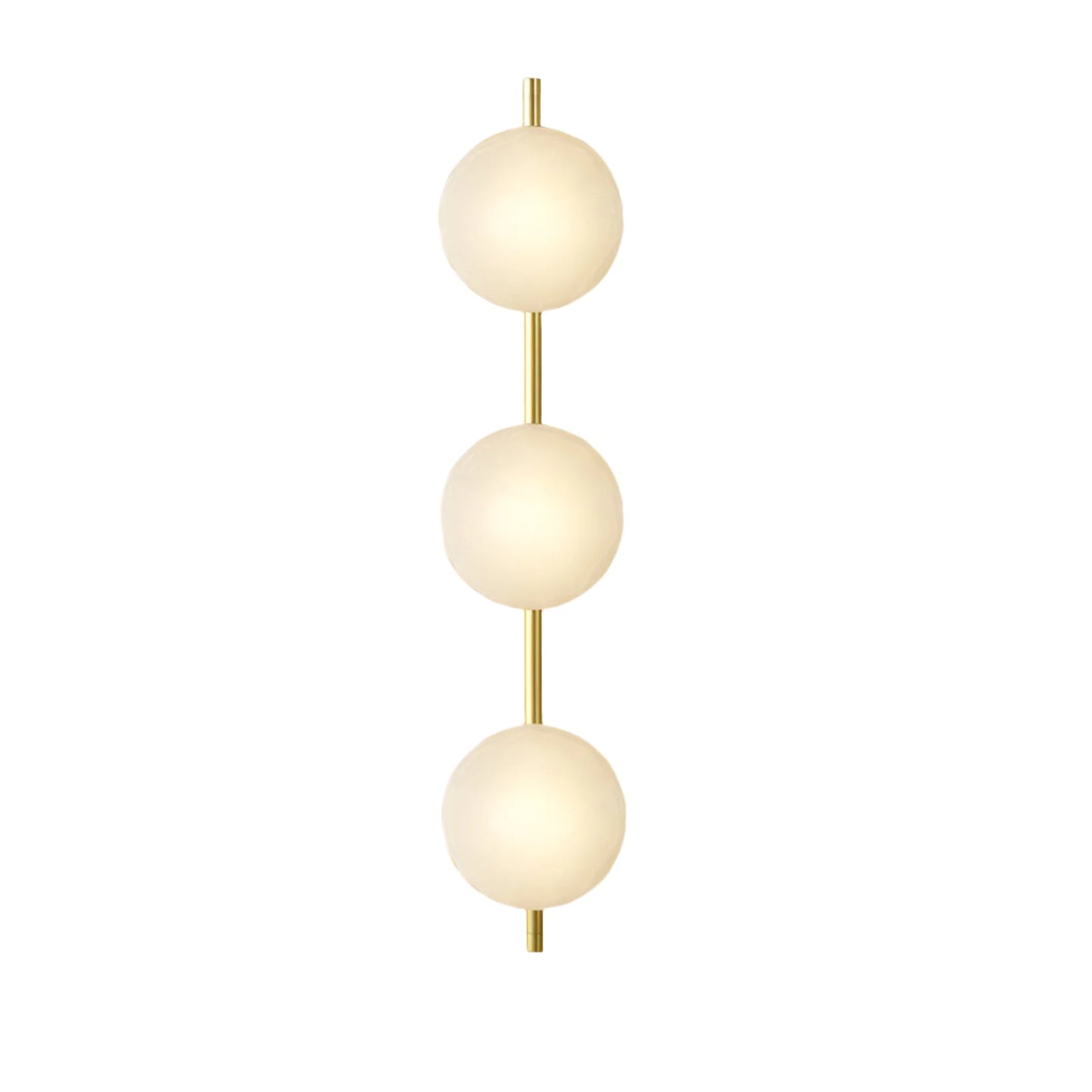 Simple Round Glass Wall Light in Modern Style