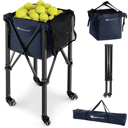 Collapsible Tennis Ball Collector Cart - Halri
