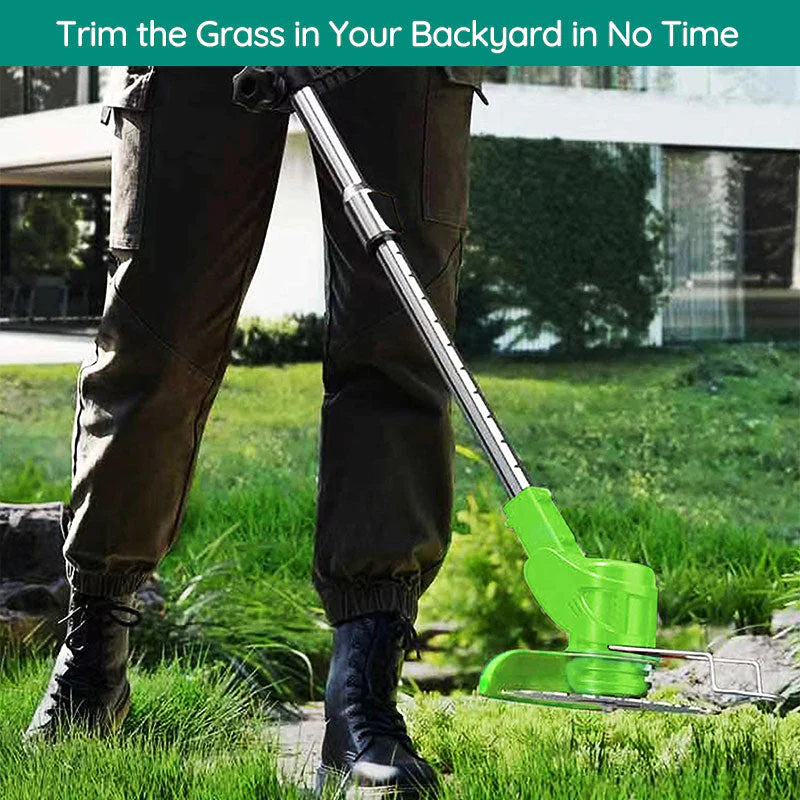 Easy Cut Cordless Electric Lawn Trimmer