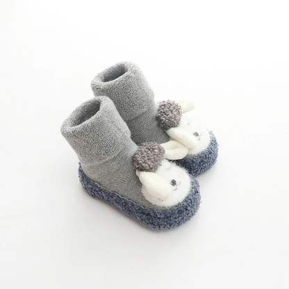 Soft Plush Cat Slippers