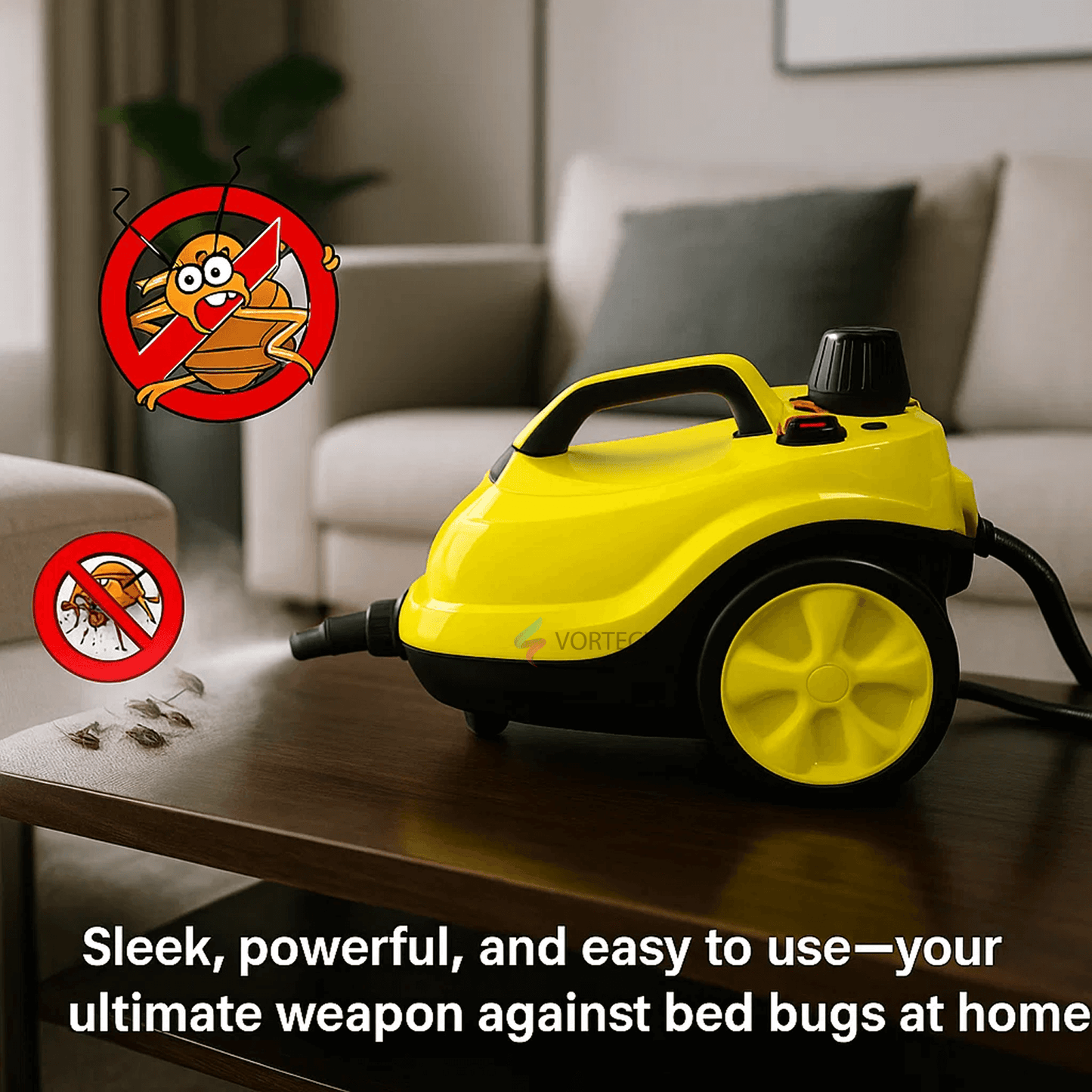 Powerful Bed Bug Steam Cleaner for Home Use