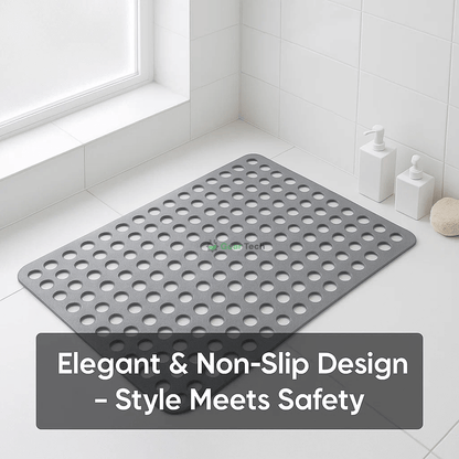 Non Slip Bathroom Shower Mat, Mildew Resistant and Soft - Halri