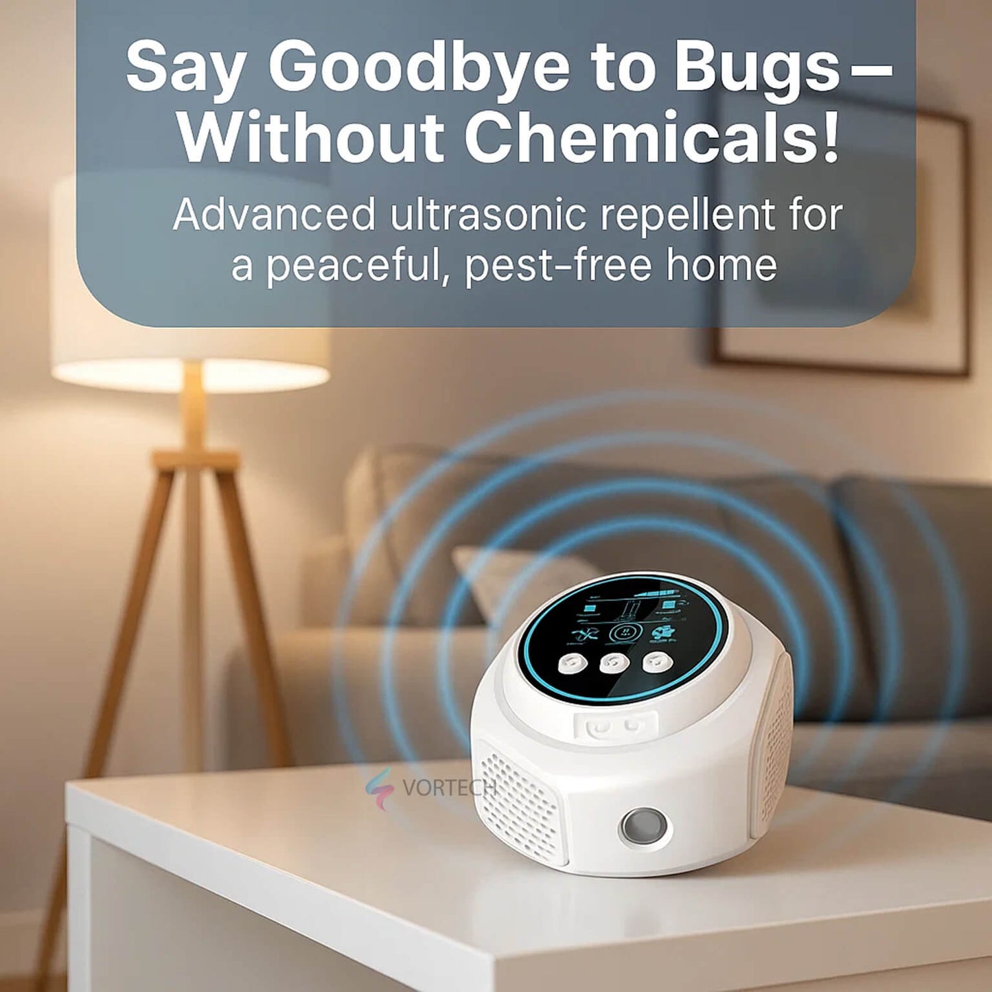 Effective Indoor Rodent Repeller with 4 Speakers