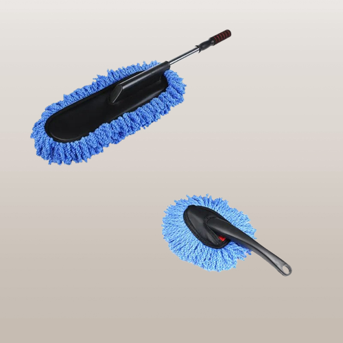 Premium Auto Detailing Retractable Wax Brush Kit - Halri