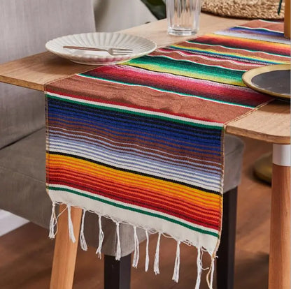 Colorful Fiesta Throw Blanket
