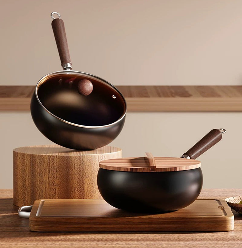 Durable Cast Iron Frying Pan - Healthy Non Stick Cookware - Halri
