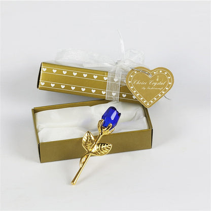 Beautiful Crystal Rose in Gift Box