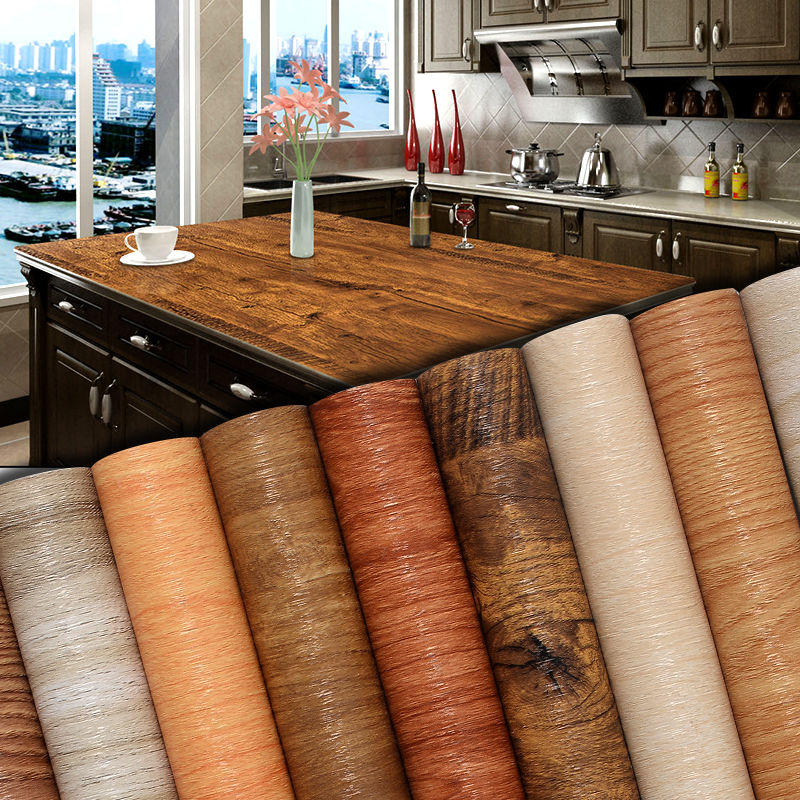 Decorative Wooden Peel Stick Wall Decal - Halri