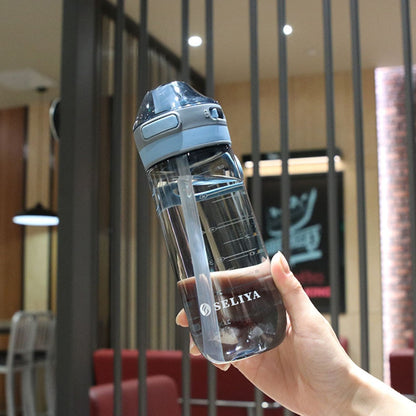 Secure Flip Top Insulated Water Bottle