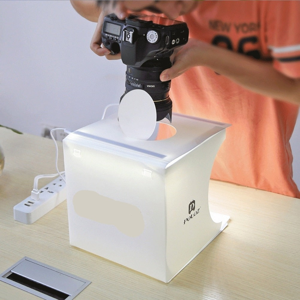 Portable Compact LED Photo Studio Kit - Halri
