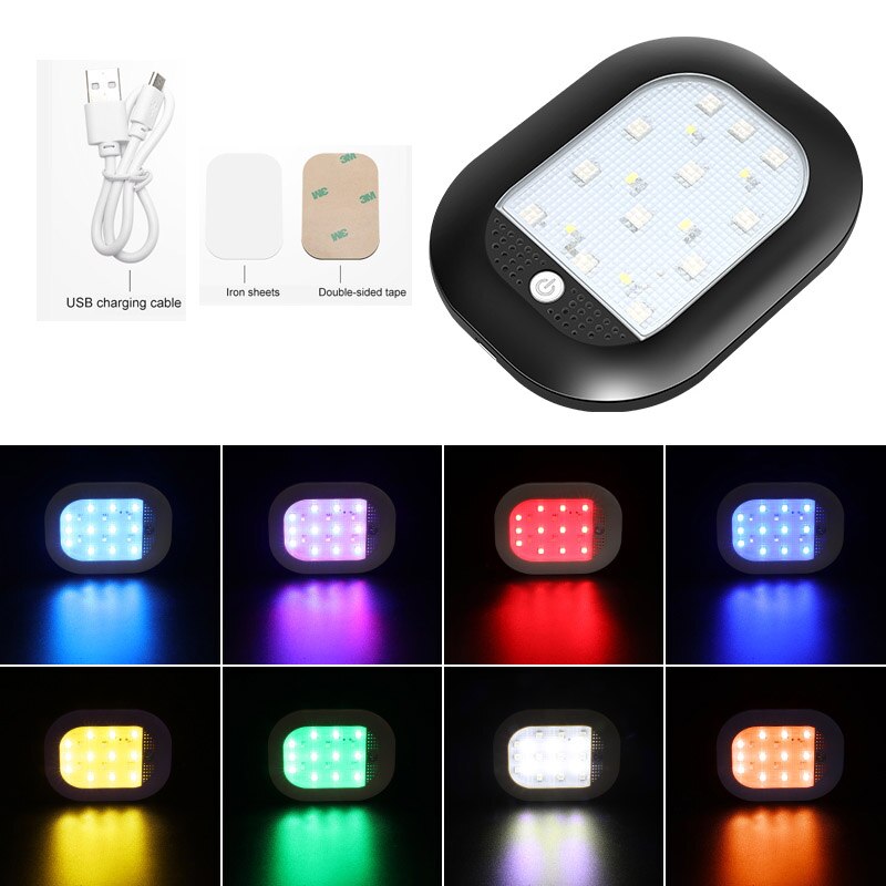 Colorful LED Car Roof Interior Lighting Kit