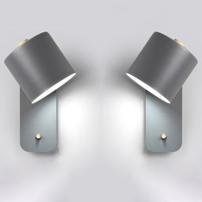Stylish LED Wall Lights with On/Off Switch for Home