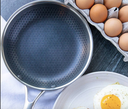 Durable Easy Clean Stainless Steel Skillet