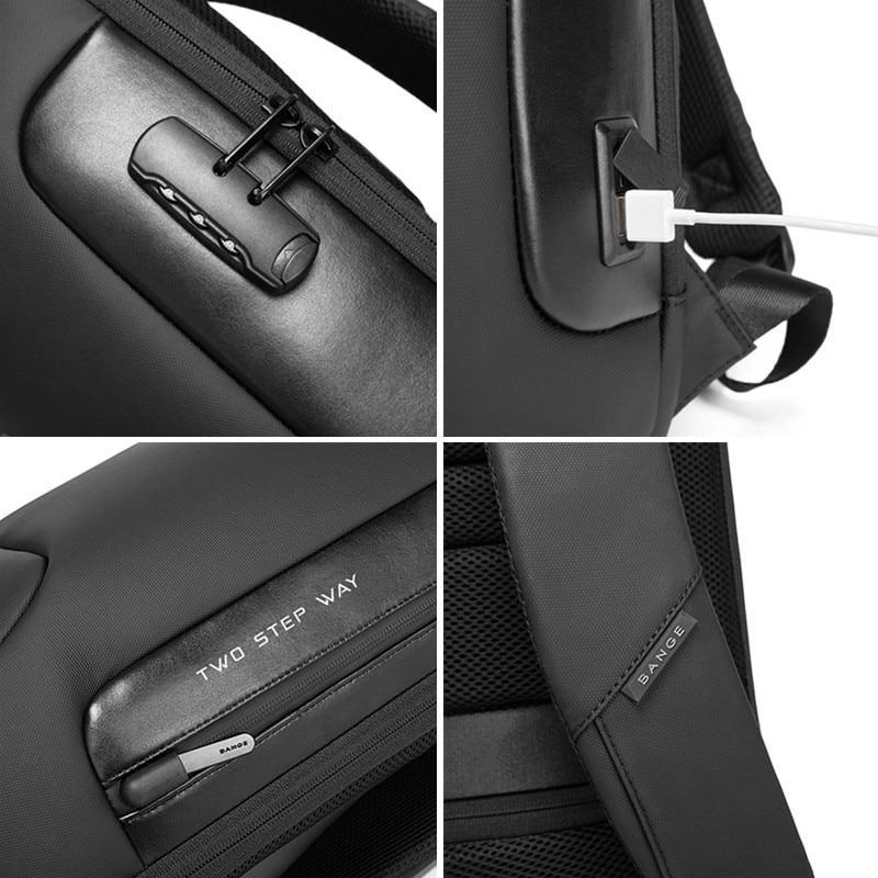 Secure Water Resistant Travel Backpack