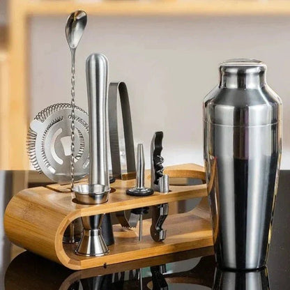 Premium 10pc Bar Tool Cocktail Set for Home Mixology