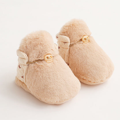Cozy Baby Booties Soft Warm Toddler Shoes