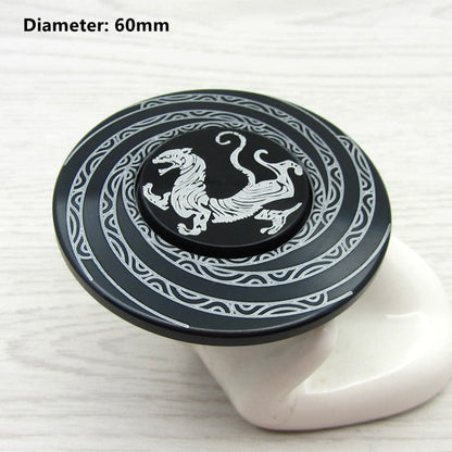 Unique Stainless Steel Fidget Toy Spinner