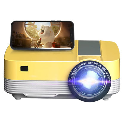 Compact Wireless HD Mini LED Projector for Laptop Phone