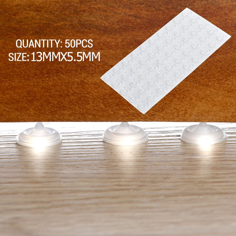 Soft Touch Adhesive Silicone Cabinet Bumper Pads