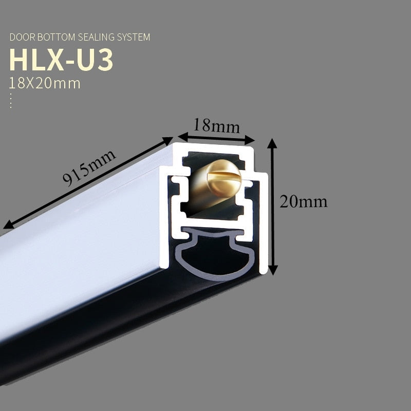 Easy Fit Automatic Door Seal Strip