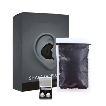 Comfortable Silicone Sleep Earplugs - Reusable Noise Reducing